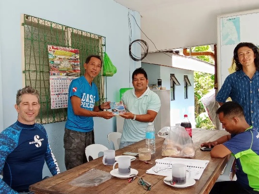 素敵なセブの仲間たち 英語版寄付　フィリピン天然資源省